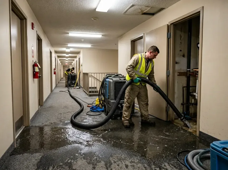 multi-unit-apartment-hallway-f-005 — frequently asked questions, Emergency Burst Pipe Water Extraction & Removal in Grottoes…